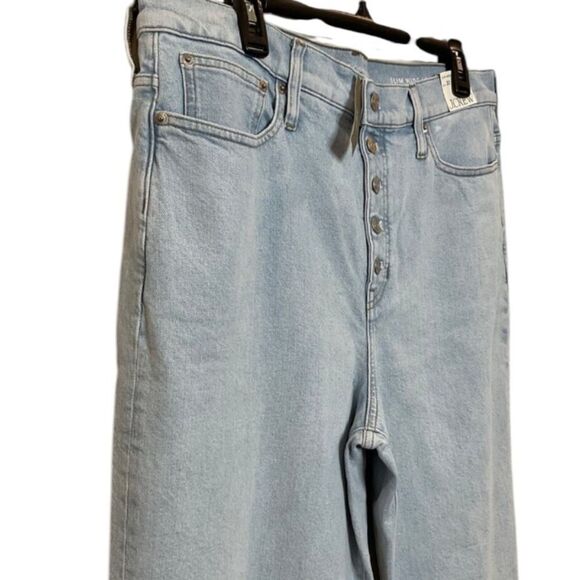 NWT J CREW Full-length slim wide-leg jean in Doriel wash - Picture 8 of 8